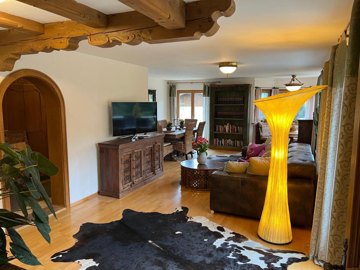 Alpen Suite Tegernsee - Grosse Sonnenterasse Und Idyllischer Garten Bad Wiessee Luaran gambar